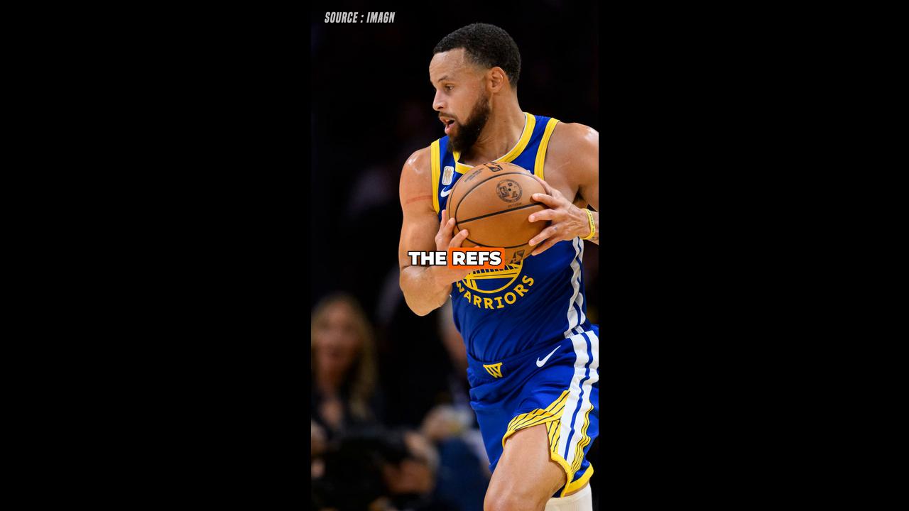 Video thumbnail for Steph Curry escapes scary injury after Marcus Smart’s dangerous play