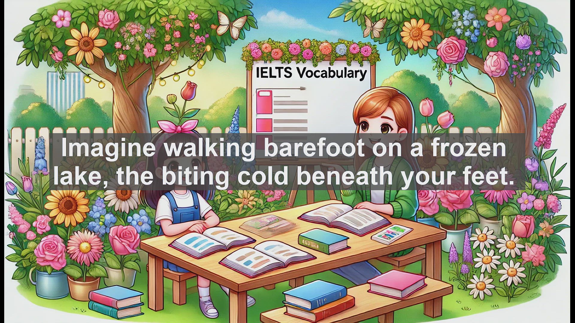 'Video thumbnail for 5000 Must Know IELTS 8.0 Vocabulary - Iciness: Mastering Cold Vocabulary for IELTS Success'
