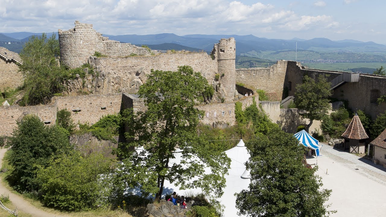 Video thumbnail for Hohlandsbourg bei Wintzenheim im Elsass