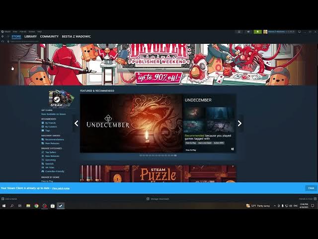 Video thumbnail for How To Change Language For Steam Client 2023 | Steam NEW UI UPDATE