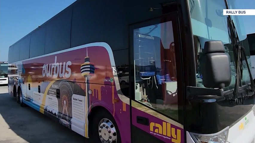 Video thumbnail for Toll Of Commuting: Rally bus offers BYOB World Cup ride, undercutting NJ Transit