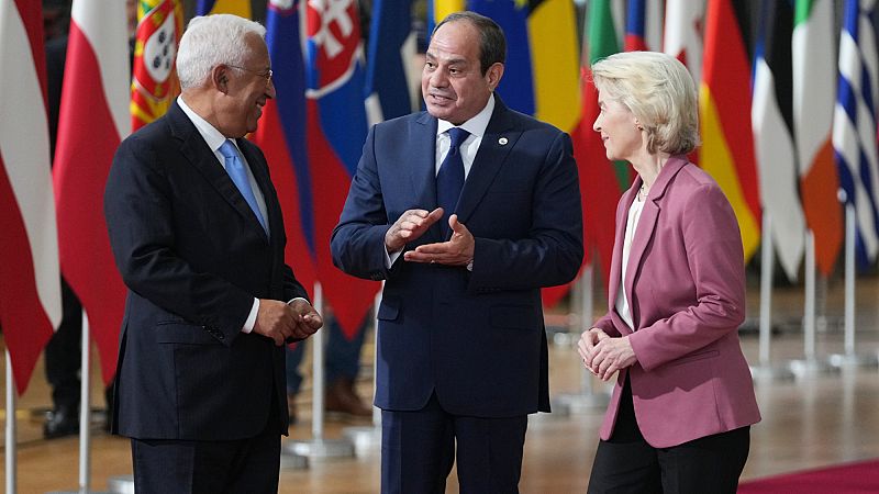 'Video thumbnail for EU and Egypt hold inaugural joint summit'