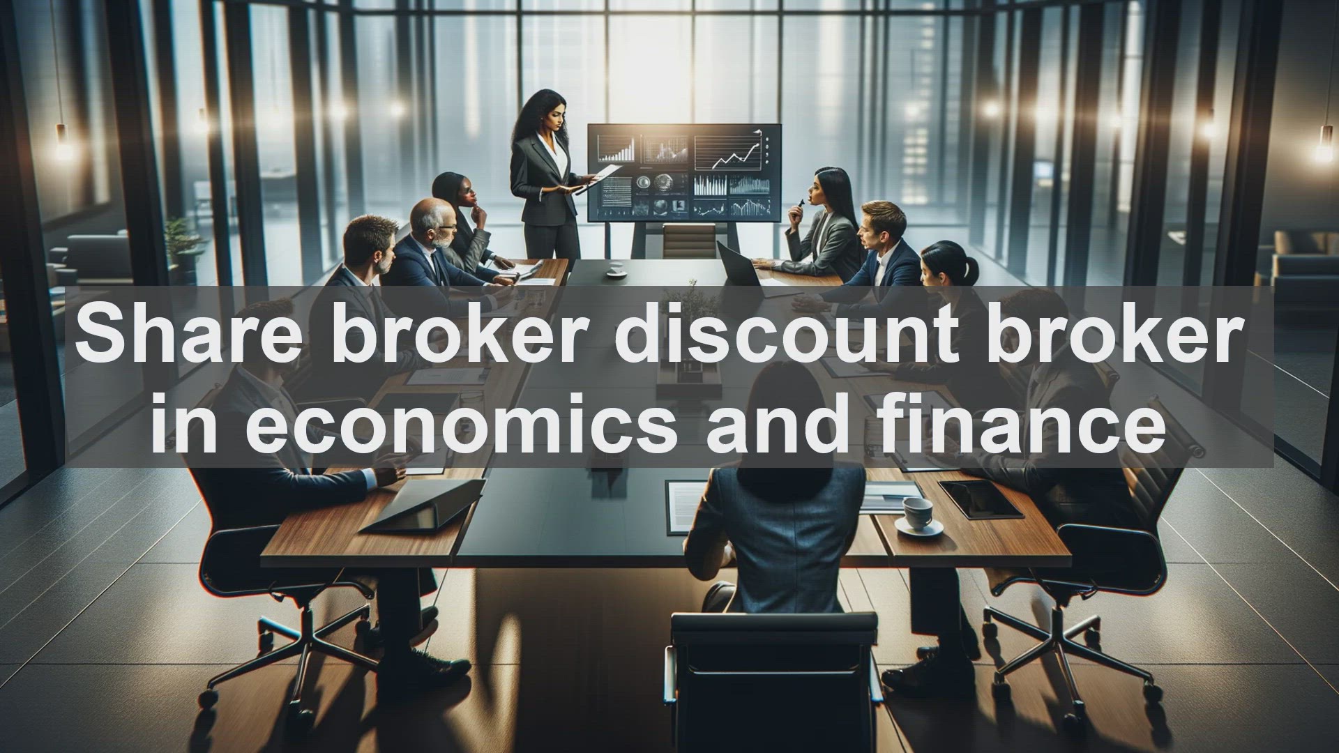 'Video thumbnail for Share broker discount broker in economics and finance'