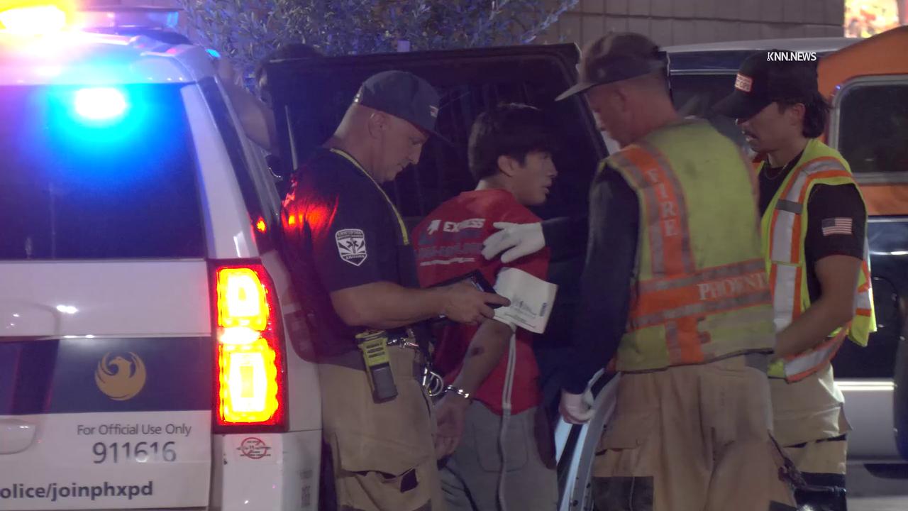 Video thumbnail for US, Phoenix: Phoenix Police Assistant Injured In Crash.