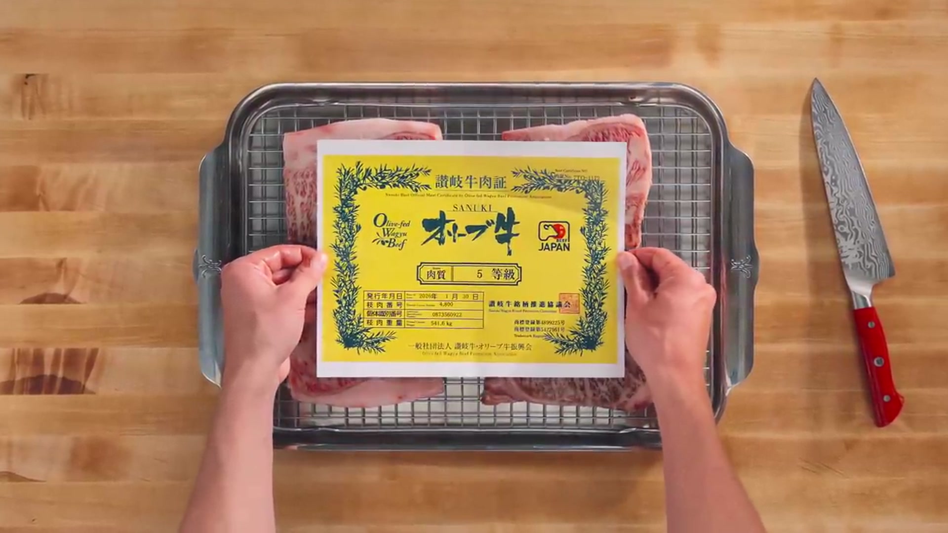 Video thumbnail for The Perfect A5 Wagyu Sandwich(720P_HD)