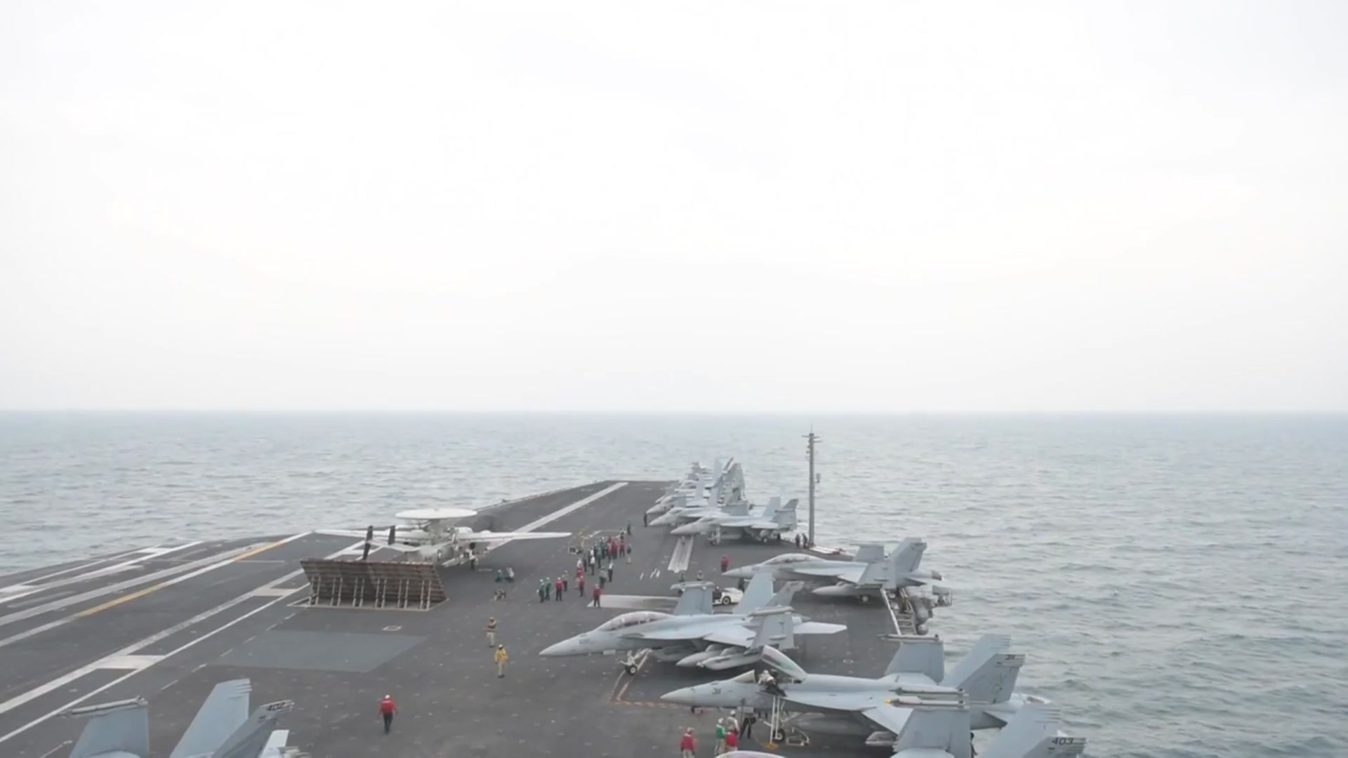 'Video thumbnail for Aircraft Carrier Action 2019 • USS John C. Stennis (CVN-74)'