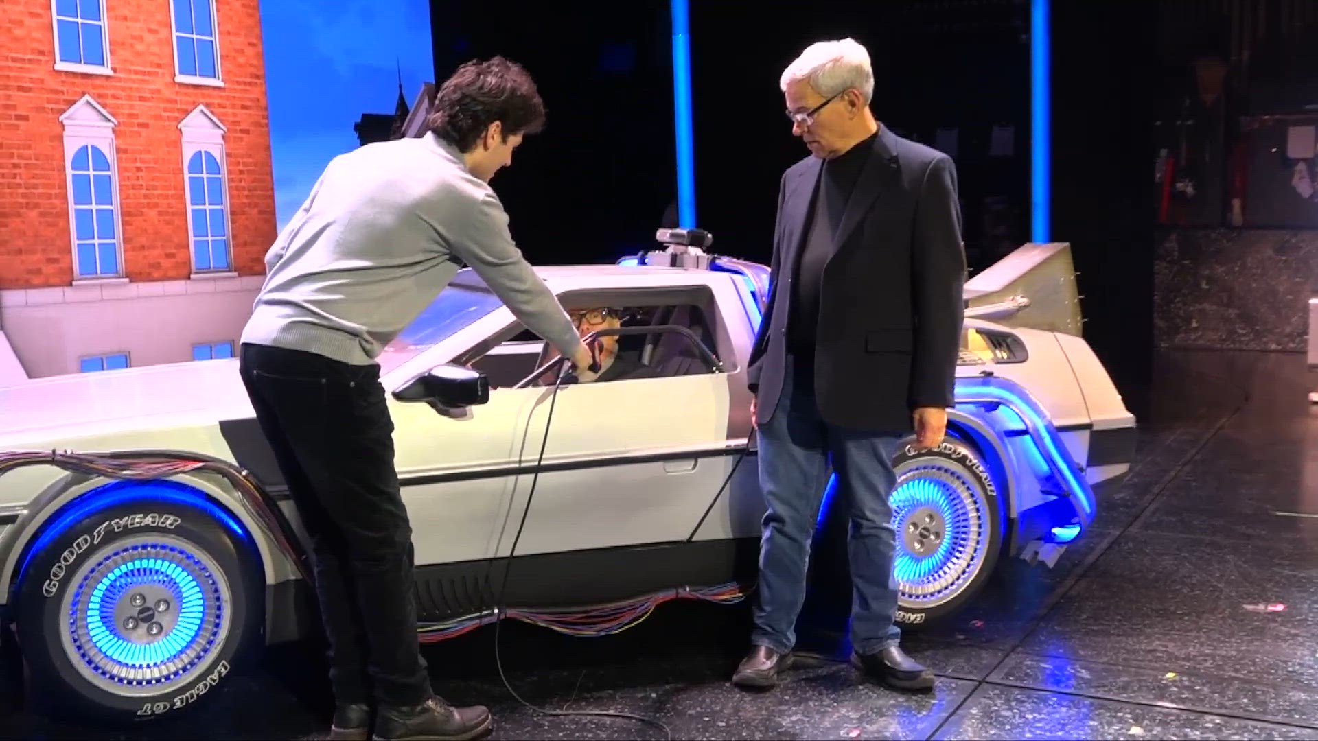 Video thumbnail for Video: Take a Ride in the DeLorean at BACK TO THE FUTURE on Broadway
