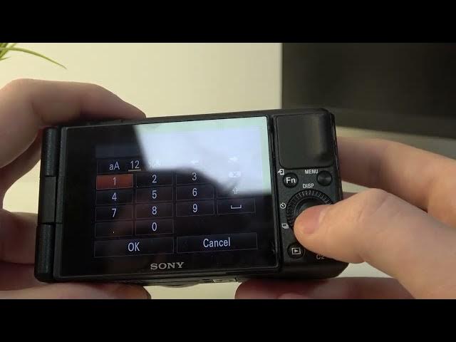 Video thumbnail for Sony ZV 01 - How To Connect WiFi Network