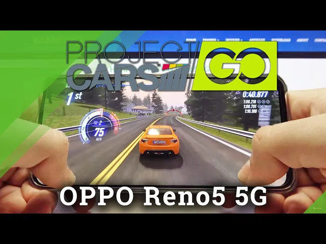Video thumbnail for Oppo Reno5 5G - Project Cars Go Game Review