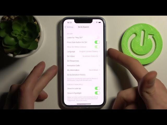Video thumbnail for How to Link Siri to Power Key in iPhone 13 Mini - Remove Siri Power Button Shortcut