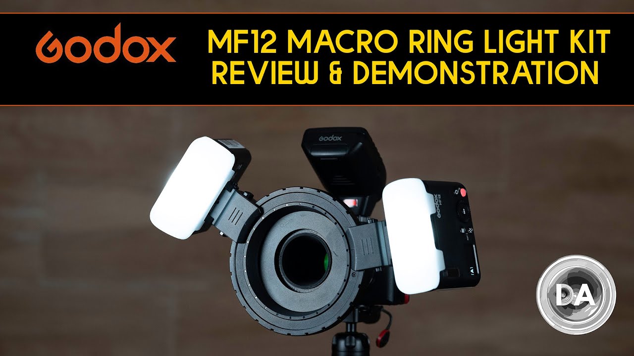 Video thumbnail for Godox MF12 Macro Ring Light Kit Review | DA