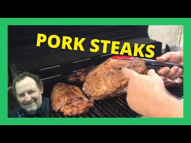 Video thumbnail for HOW TO COOK PORK STEAKS (on a GAS GRILL)