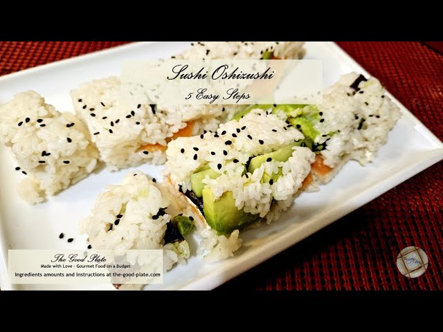 Video thumbnail for How to Make Oshizushi Sushi with a Wooden Mold | Easy Pressed Sushi Recipe