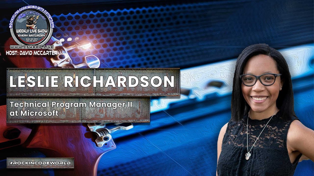 Video thumbnail for Rockin' The Code World with dotNetDave ft. Leslie Richardson Ep.16