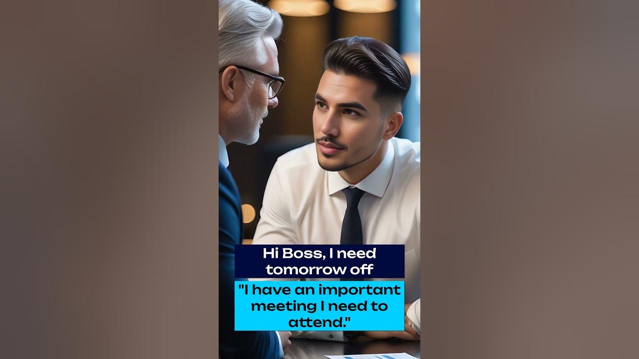 Video thumbnail for Mastering Spoken English: 10 Simple Phrases with Common Excuses to Take Leave: No.10 is Mind-Blowing