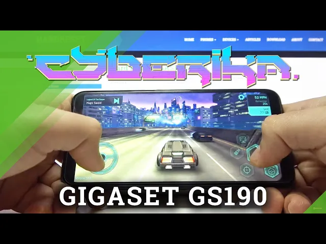Video thumbnail for Cyberika  on GIGASET GS190 – Gameplay Check