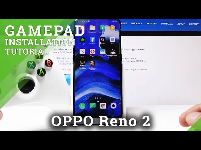 Video thumbnail for How to Install GamePad in OPPO Reno 2 – Connect & Use GamePad