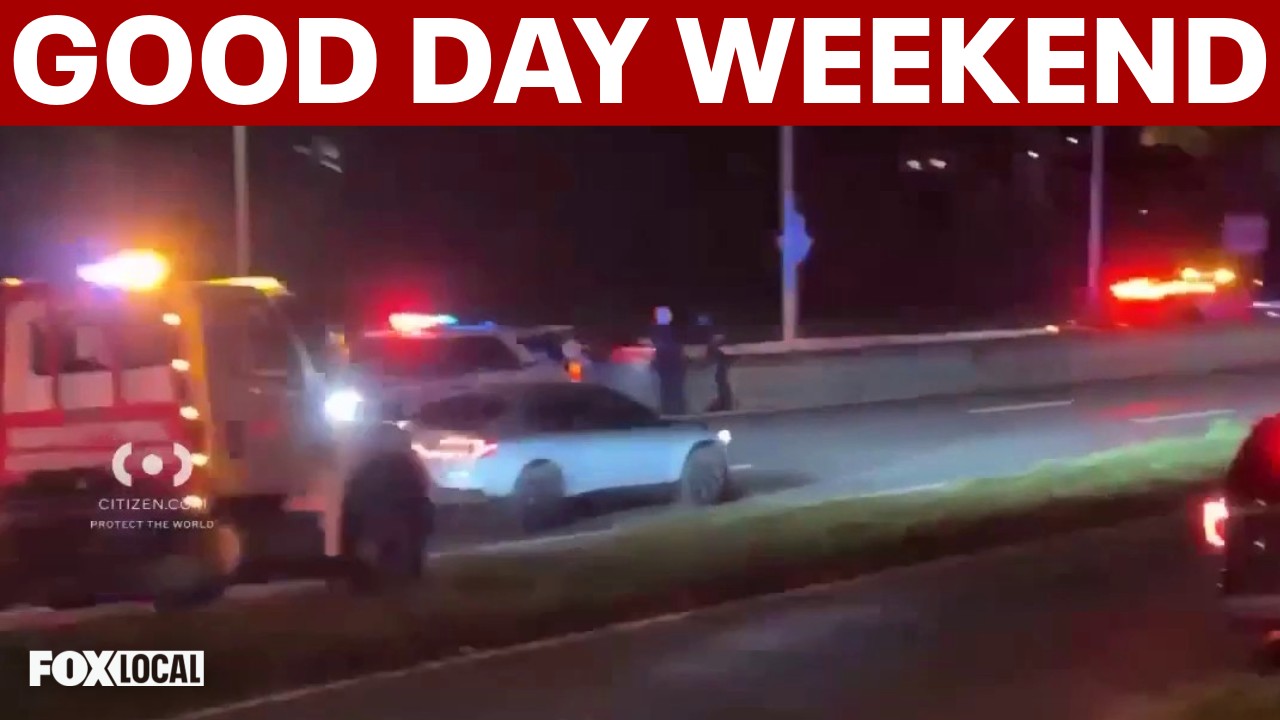 Video thumbnail for Several injured after Queens crash; street takeover prompts call for help | Good Day Weekend