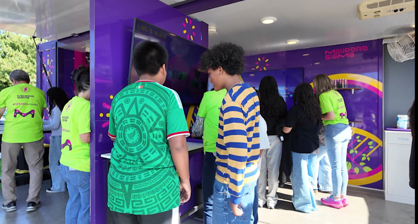 Video thumbnail for Mobile science lab visits Middlesex County students