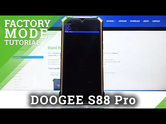 Video thumbnail for How to Enter Factory Mode on DOOGEE S88 Pro – Use Factory Mode