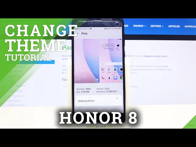 Video thumbnail for How to Change Device Theme on HONOR 8 – Set Up Device Theme