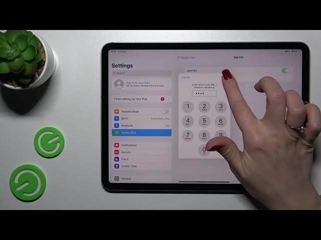 Video thumbnail for How to Enable the SIM Lock Feature on the iPad Pro 4th Gen (2022) - Set a SIM Card PIN Code