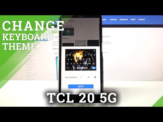 Video thumbnail for How to Customize Keyboard Theme on TCL 20 5G – Set Up Keyboard Theme