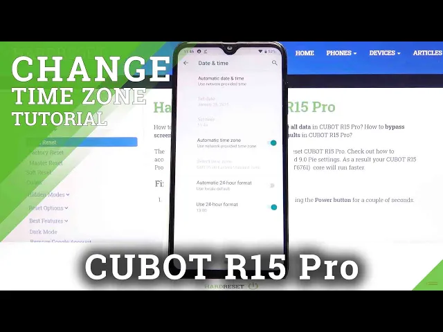 Video thumbnail for How to Set Up Date & Time in CUBOT R15 Pro – Time Adjustment