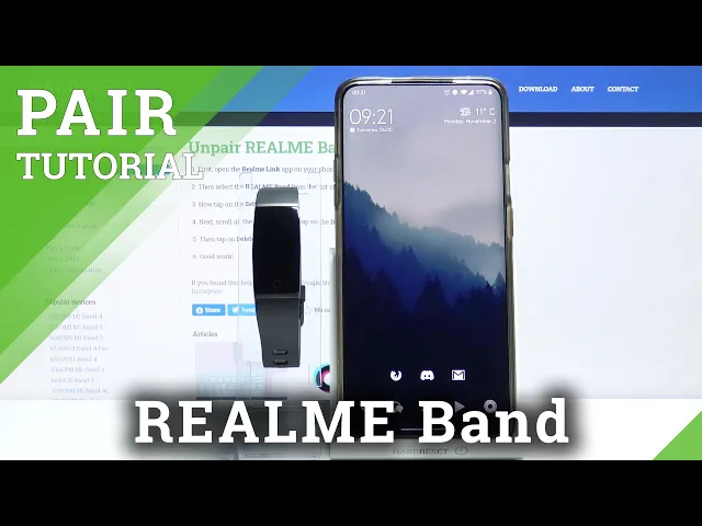 Video thumbnail for How to Pair REALME Band with Phone – Devices Connection