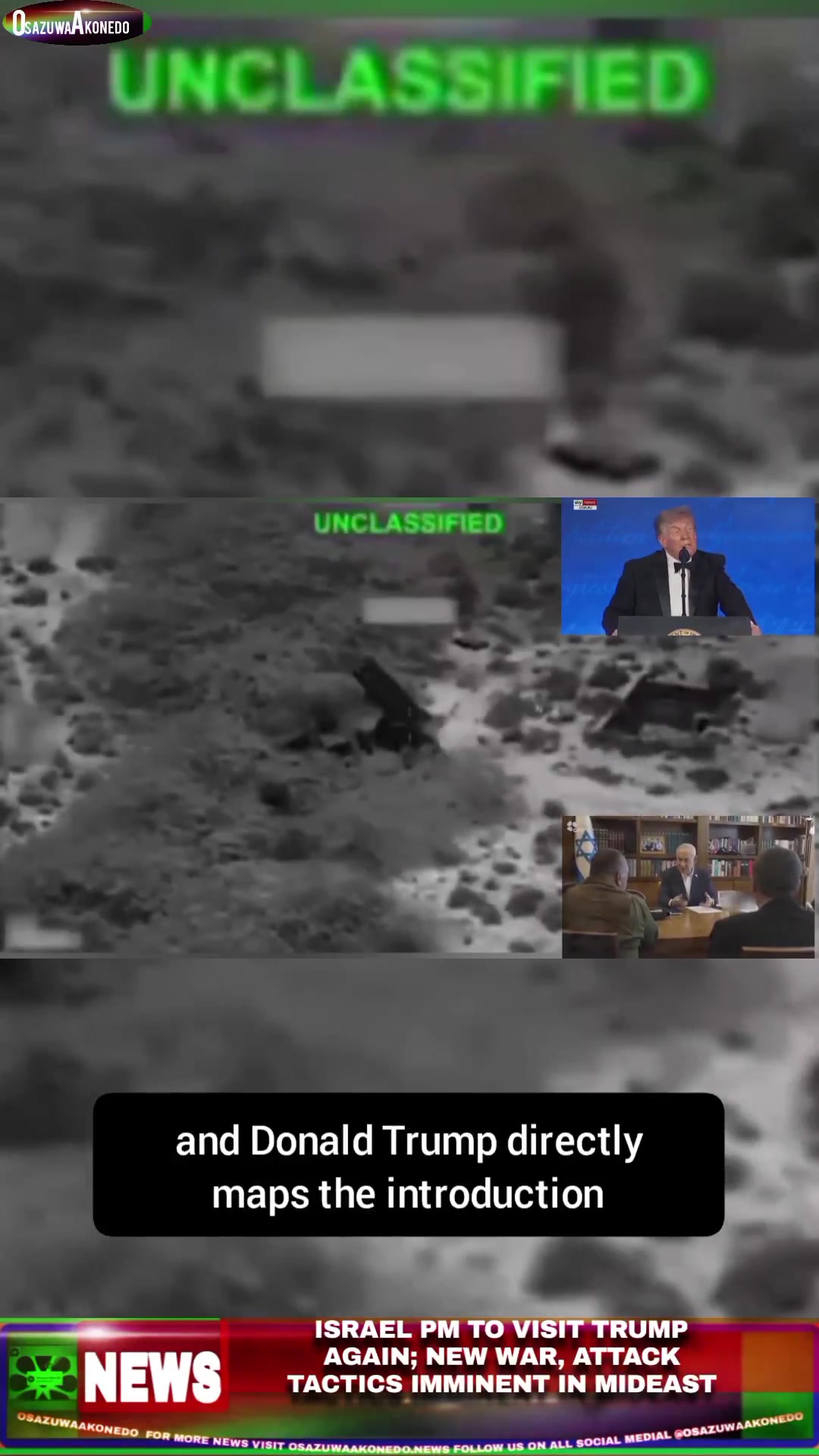 Video thumbnail for Israel PM To Visit Trump Again; New War, Attack Tactics Imminent In Mideast