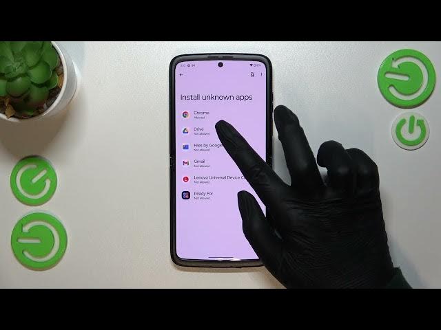 Video thumbnail for How to Allow Unknown Sources on Motorola Razr 2022 - Install Unknown Apps