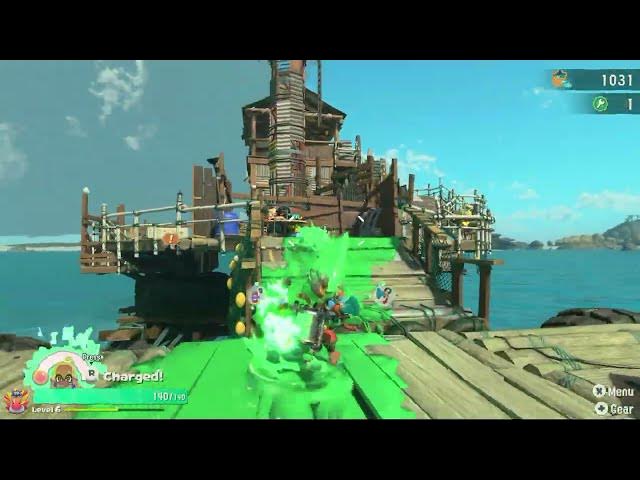 Video thumbnail for Splatoon Raiders - Hideout Ship: Construct Weapon Upgrading: Weapon Stash Gameplay