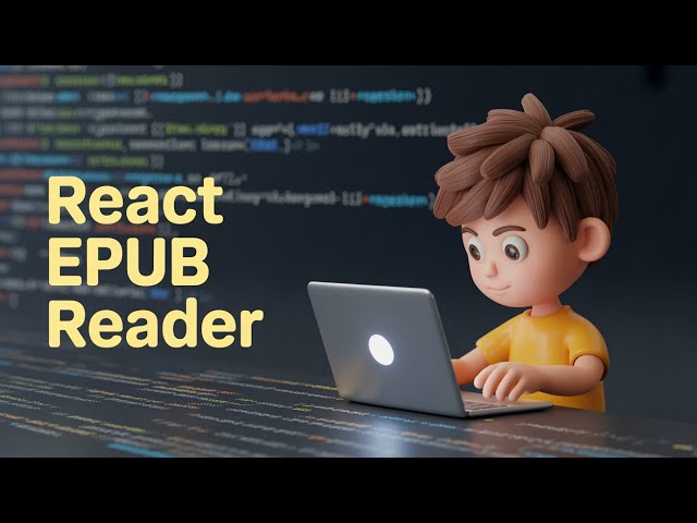 Video thumbnail for Build a React.js EPUB Reader & Viewer Offline Web App in Browser Using TypeScript