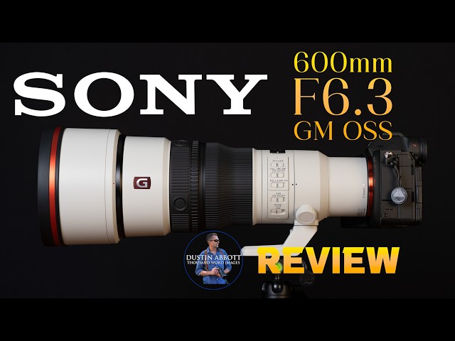 Video thumbnail for Sony FE 600mm F6.3 GM OSS Review | 600mm in Under a Kilo!