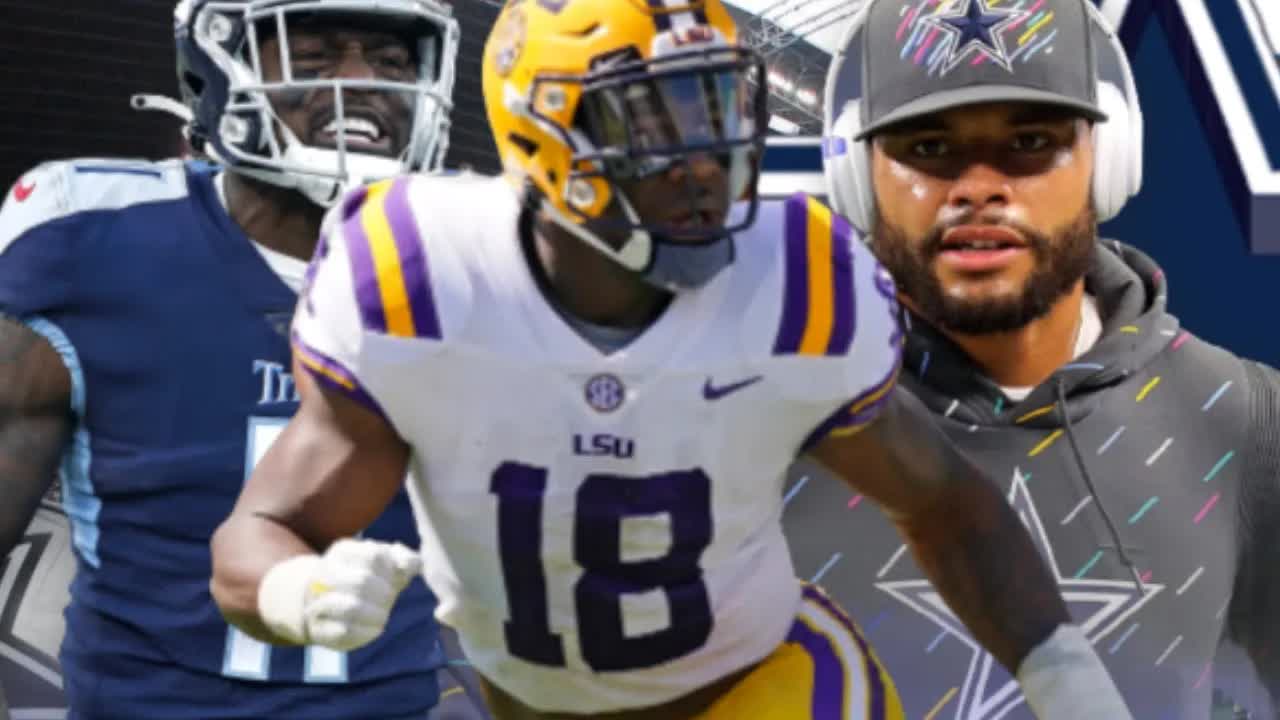 Video thumbnail for law nation sports: eagles' a.j. brown impact: are the cowboys still nfc east favorites?