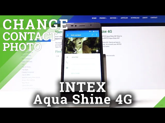 Video thumbnail for How to Add Photo to Contact in INTEX Aqua Shine 4G – Create Contact Picture