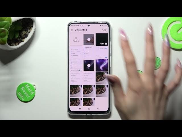 Video thumbnail for How To Add Photos To Your Text Message In Xiaomi Redmi Note 11 Pro