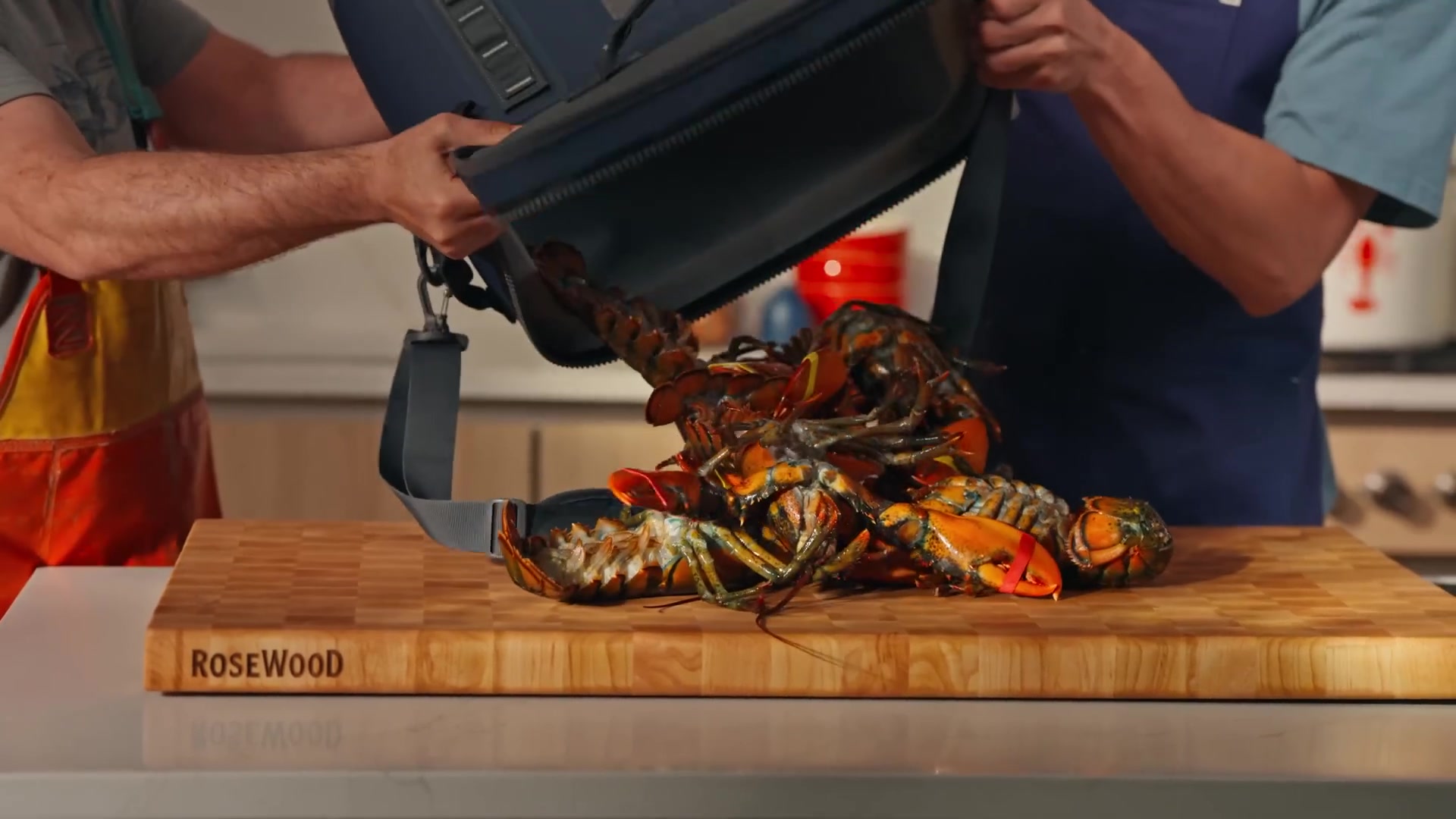 Video thumbnail for My Favorite Homemade Maine Lobster Rolls (1080p 24fps)