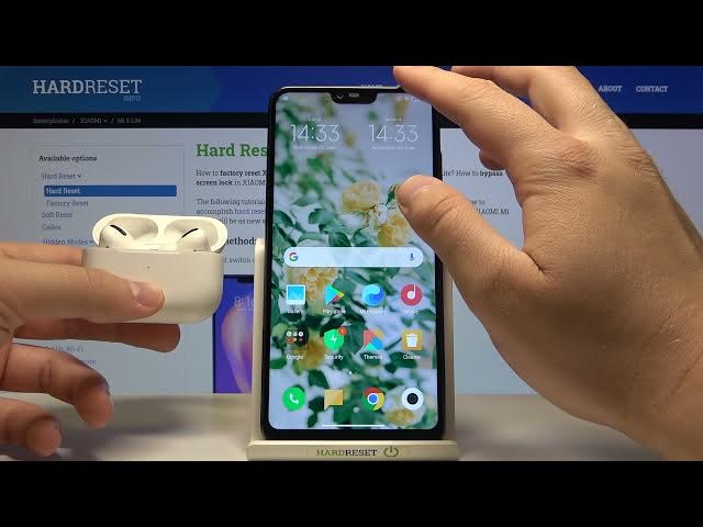 Video thumbnail for How to Pair AirPods with XIAOMI Mi 8 Lite – Bluetooth Pairing