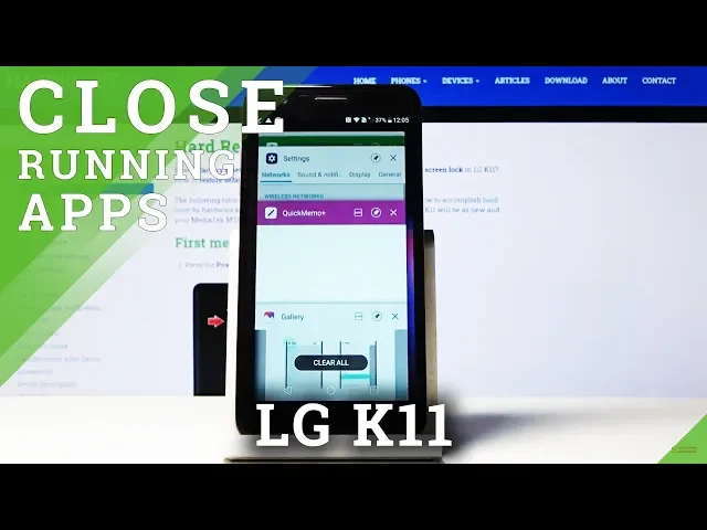 Video thumbnail for How to Switch Off Running Apps in LG K11 – Release Memory