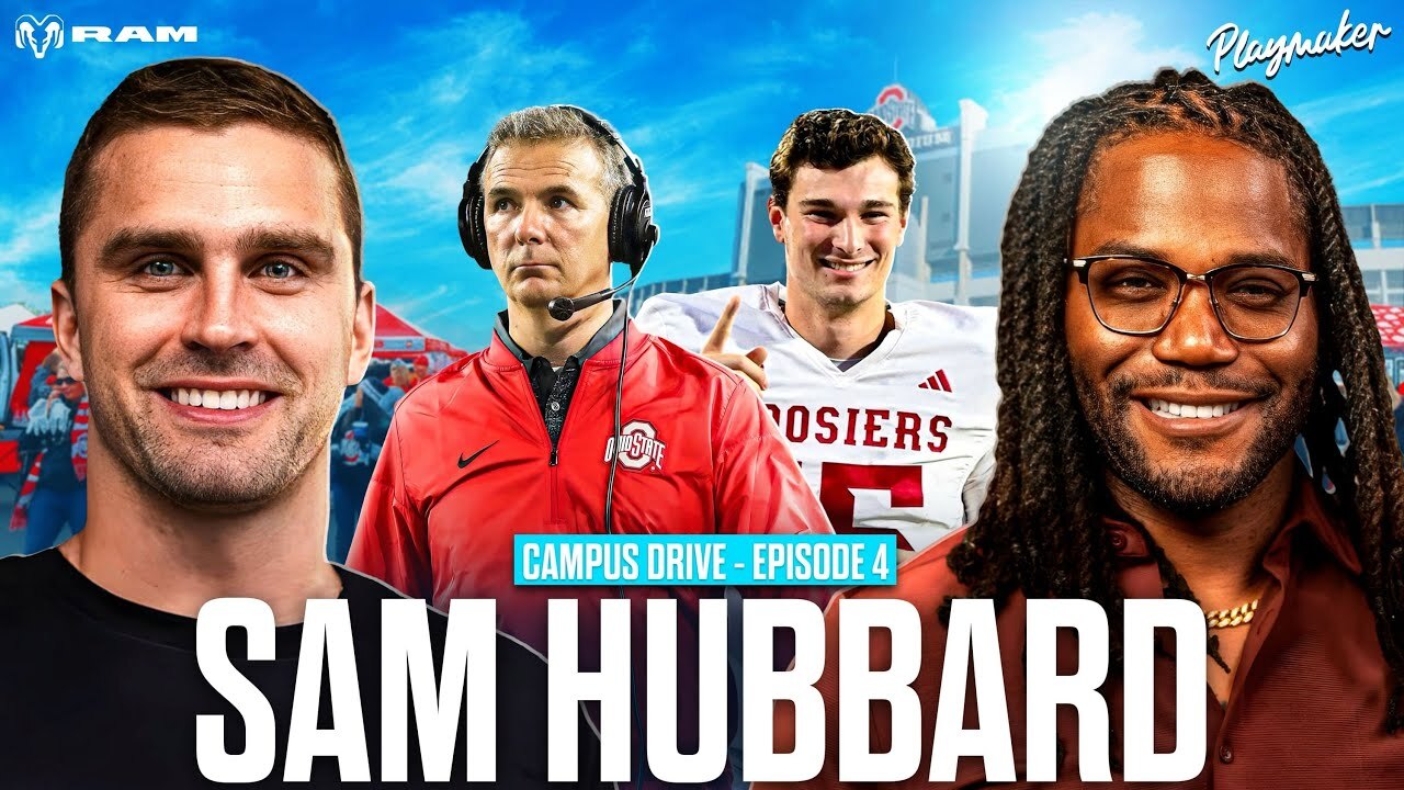 Video thumbnail for Campus Drive: Big 10 Championship - Sam Hubbard | Presented by Ram Trucks