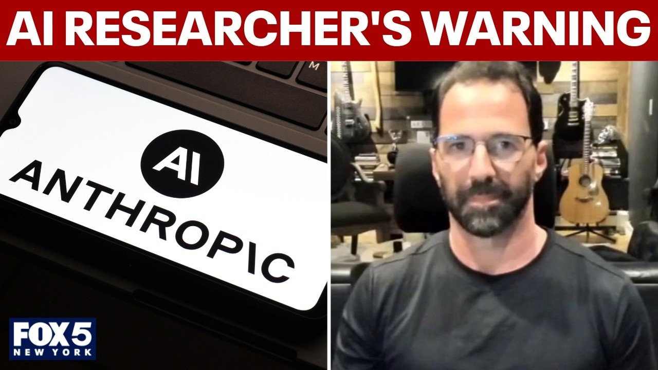 Video thumbnail for 'We should be concerned': Tech expert on former Anthropic researcher's warning