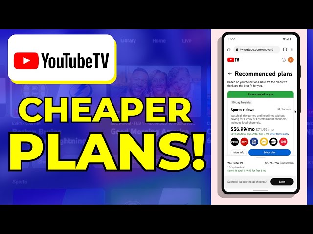 Video thumbnail for YouTube TV Launches New Plans This Week: Here’s What You Need to Know!