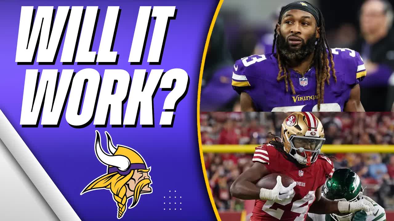 Video thumbnail for NFL Trade Rumors: Vikings' Running Back Situation & Aaron Jones