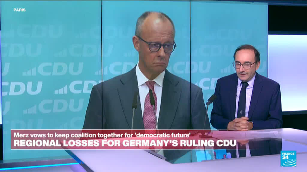 Video thumbnail for REPLAY: German Chancellor Friedrich Merz in post-vote comments