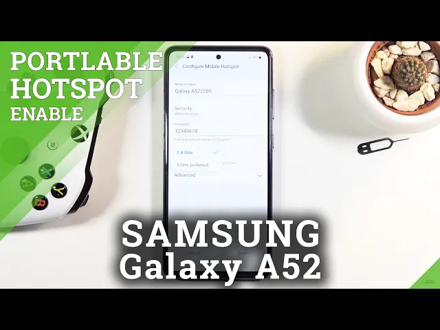 Video thumbnail for How to Activate Portable Hotspot on SAMSUNG Galaxy A52 – Mobile Connection
