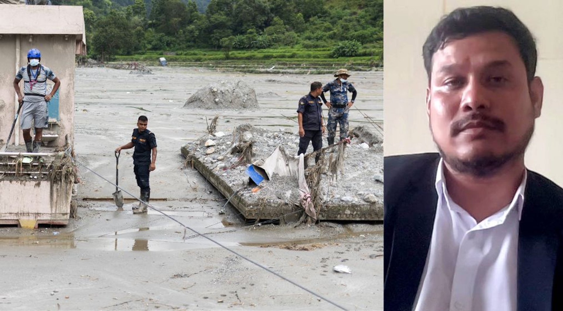 Video thumbnail for Nepal mourns flood victims as expert warns climate risks are growing