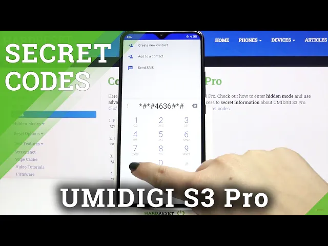 Video thumbnail for Secret Codes for UMIDIGI S3 Pro – Hidden Mode / Testing Mode / IMEI Status