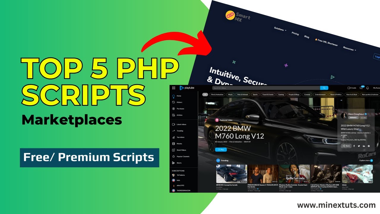 'Video thumbnail for Where to Buy PHP Scripts in 2023 - Top 5 PHP Script Marketplaces (CodeCanyon Alternatives)'
