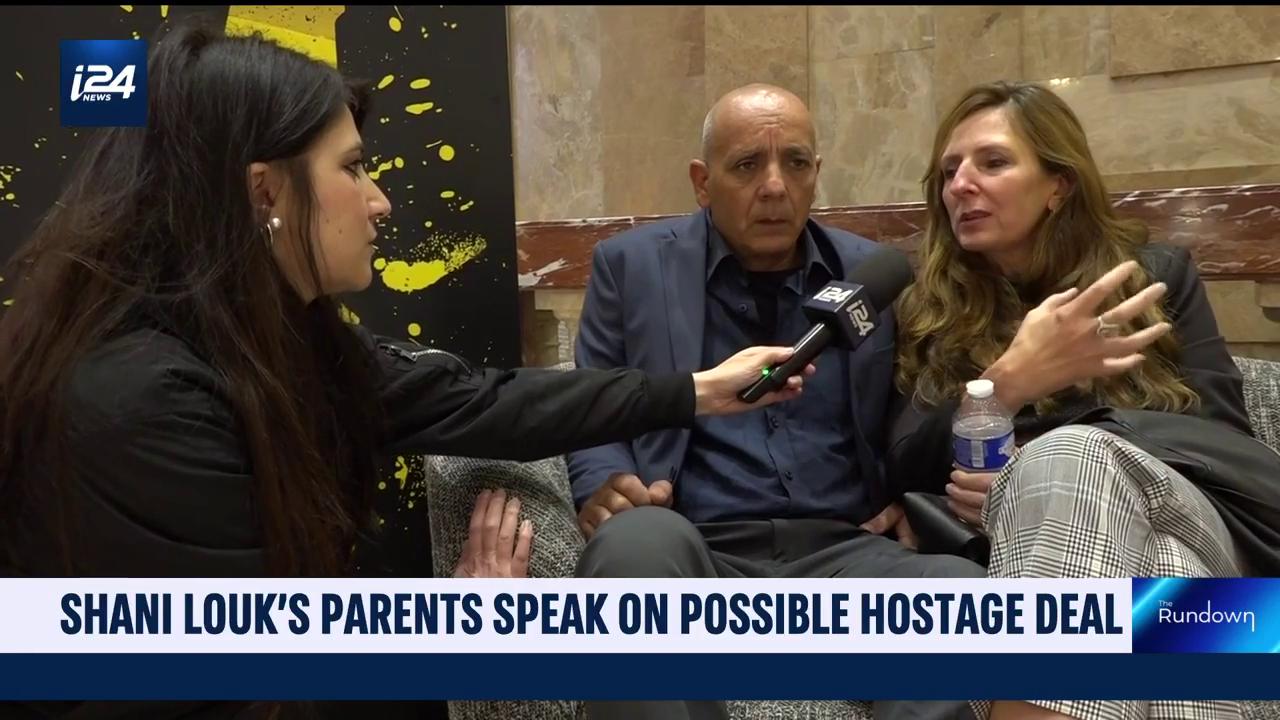 Video thumbnail for Shani Louk's parents speak on possible hostage deal